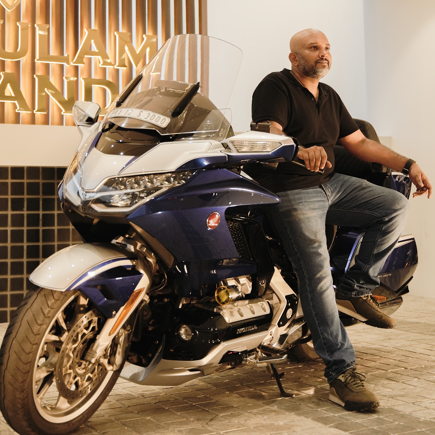 Honda Gold Wing customer ride